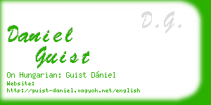 daniel guist business card